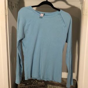 Gap, light blue Henley shirt